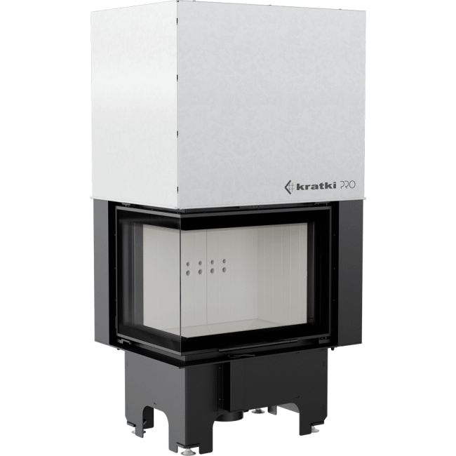 Steel Fireplace VN Right/Left-Sided 9 KW Ø 200 Lift-Up - Image 5