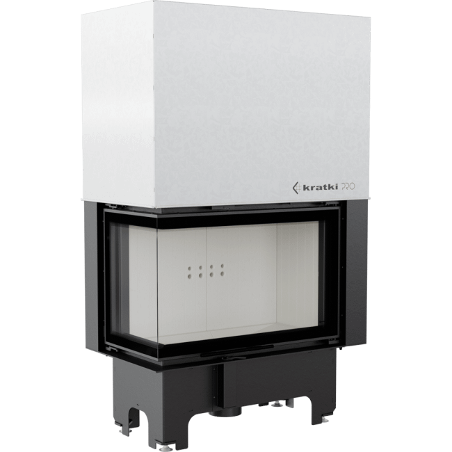 Steel Fireplace VN Right-Sided 14 KW Ø 200 Lift-Up - Image 5