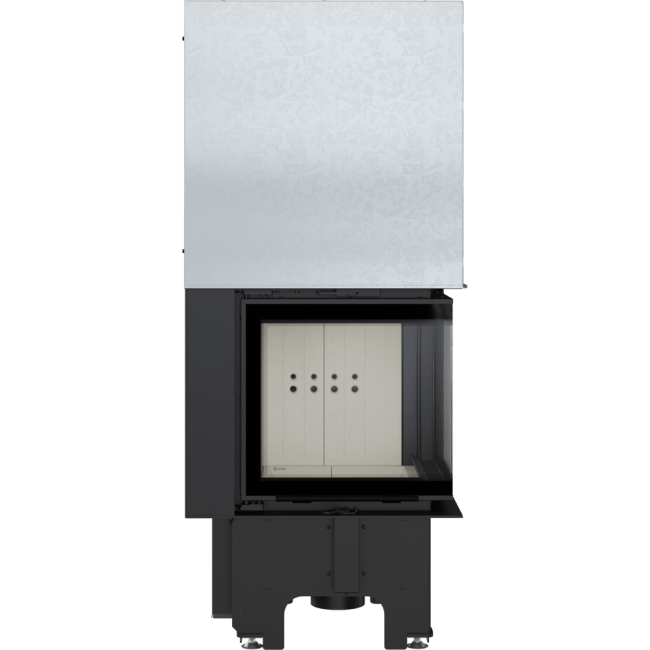 Steel Fireplace VN Right/Left-Sided 8 KW Ø 200 Lift-Up - Image 3