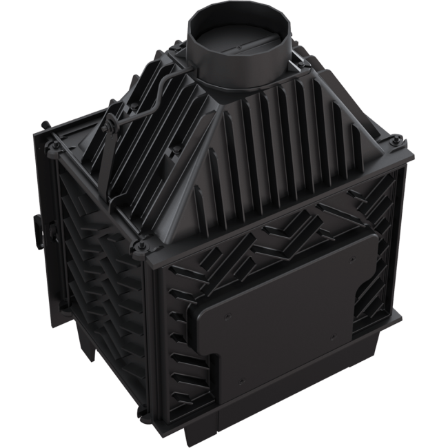 Cast Iron Fireplace ZUZIA ECO 12 KW Ø 200 - Image 4