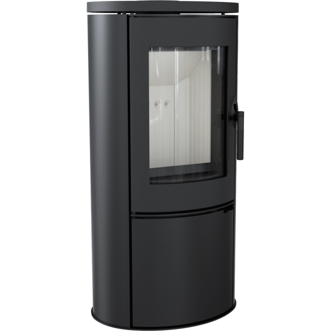 Wood burning steel-cast iron stove AB Ø 150 8 kW