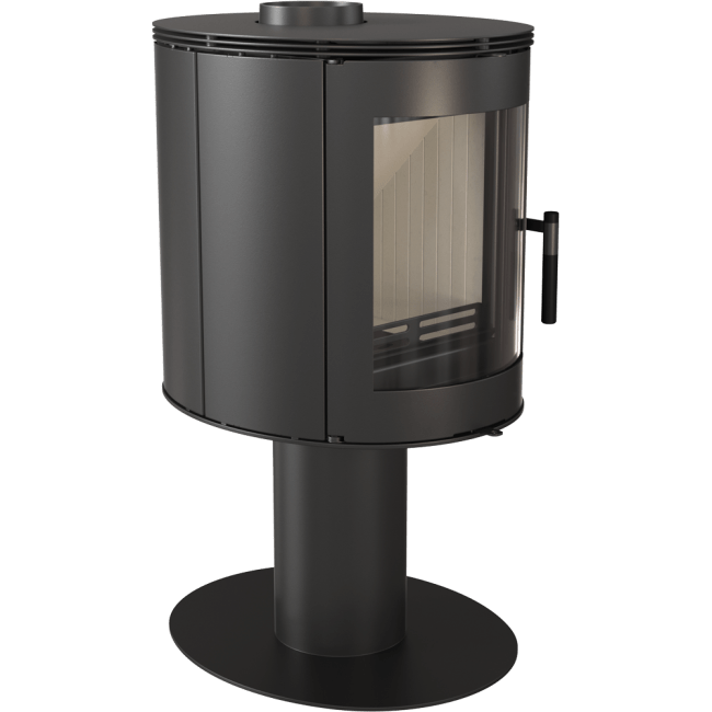 WOOD BURNING STEEL STOVE ORBIT Ø 150 7 KW