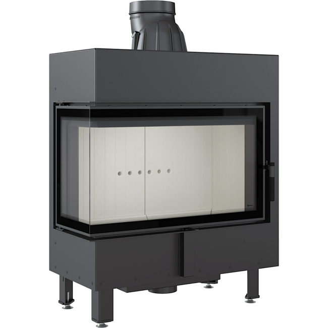 Steel Fireplace LUCY 14 KW Ø 200 - Image 5