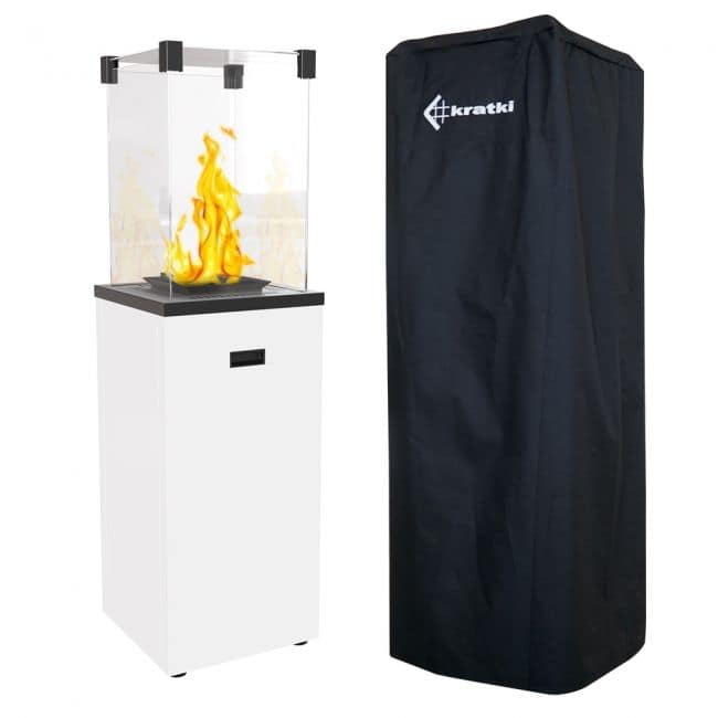 GAS HEATER PATIO SLIM WHITE/BLACK 8,2 KW MANUAL - Image 5