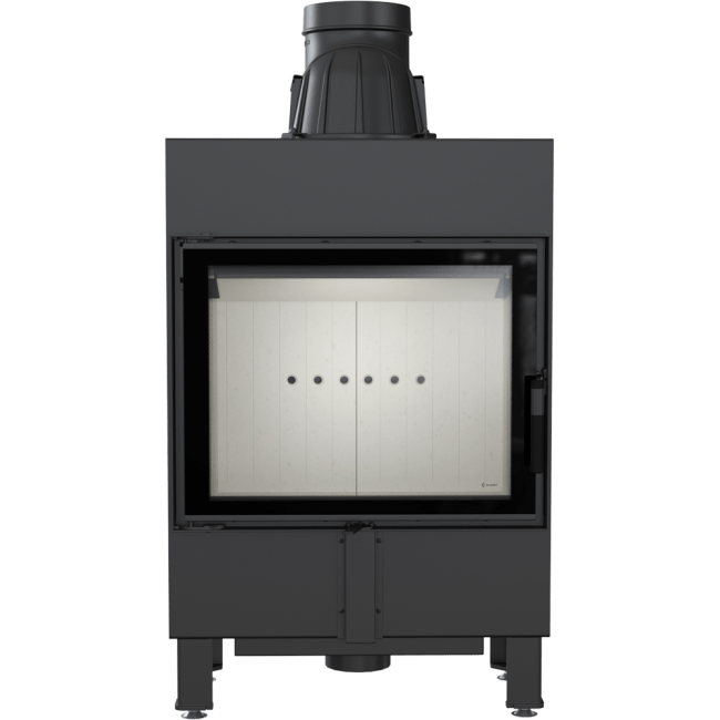 Steel Fireplace LUCY SLIM 8 KW Ø 160 - Image 2