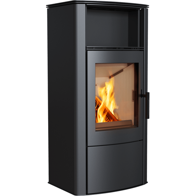 Wood Burning Steel Stove PROTON Ø 150 8 KW - Image 2