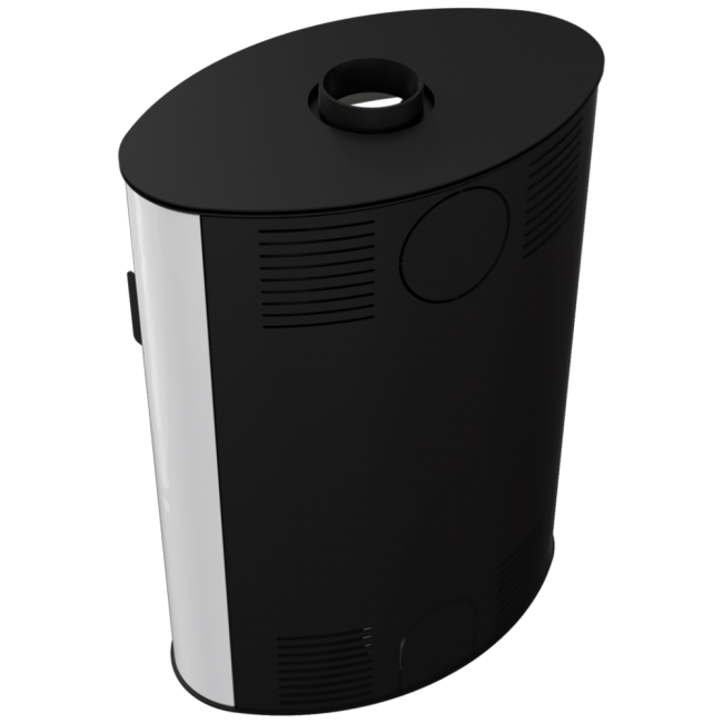 Wood burning steel self closing stove KOZA AB S 2 Ø 150 10 - Image 4