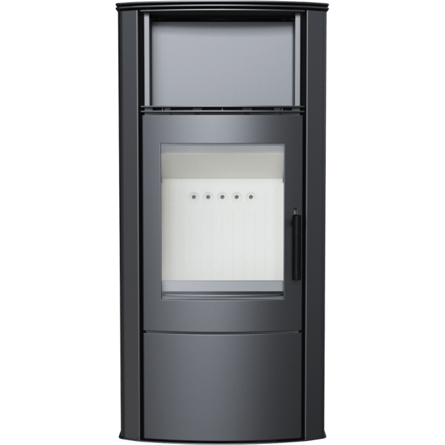 Wood Burning Steel Stove PROTON Ø 150 8 KW - Image 3