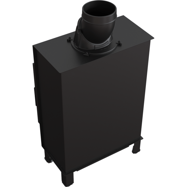 Steel Fireplace LUCY SLIM 8 KW Ø 160 - Image 4