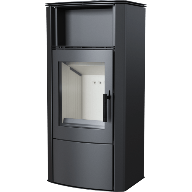 Wood Burning Steel Stove PROTON Ø 150 8 KW - Image 4