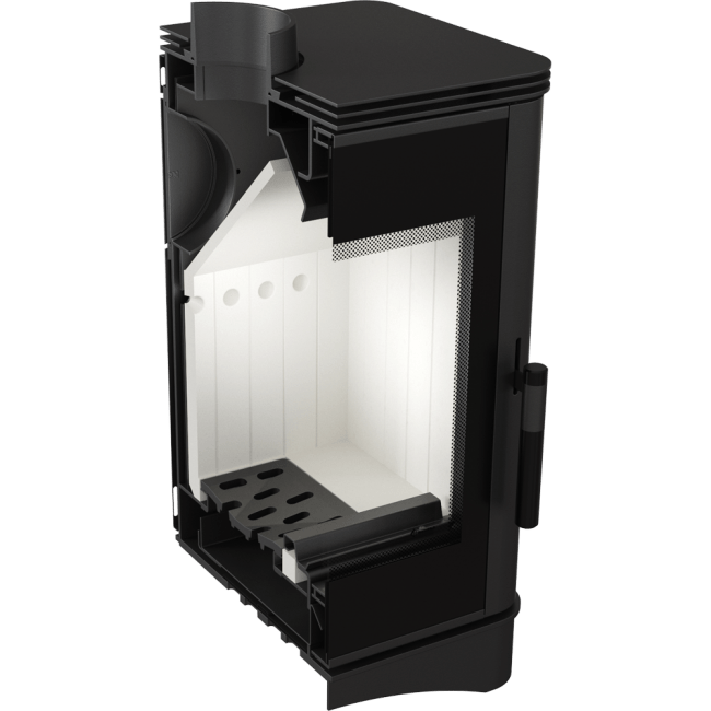 Wood Burning Steel Stove VEGA Ø 6 KW 130/150 - Image 5