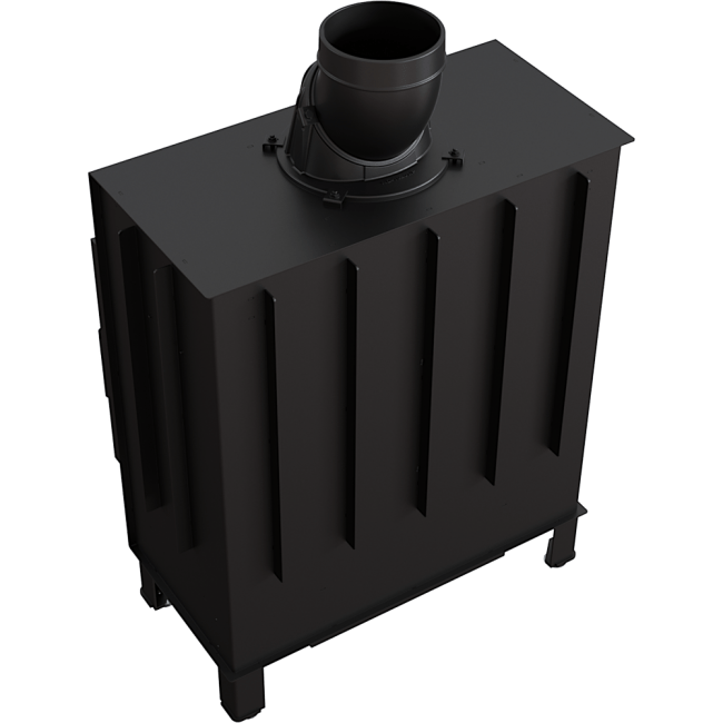 Steel Fireplace LUCY 14 KW Ø 200 - Image 4