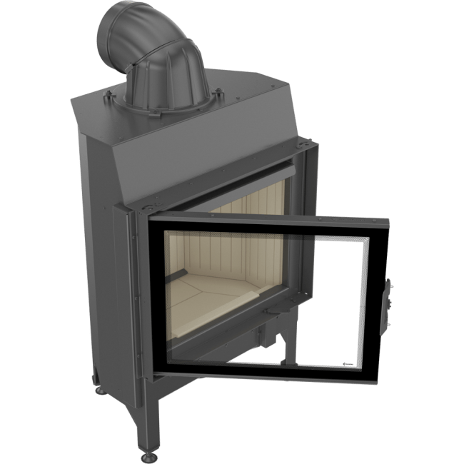 Steel Fireplace NADIA 10 KW Ø 200 - Image 4