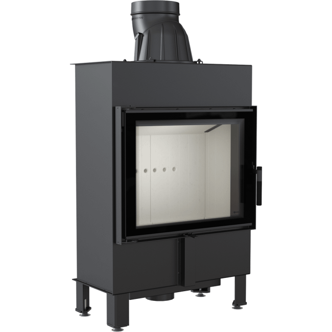 Steel Fireplace LUCY SLIM 8 KW Ø 160