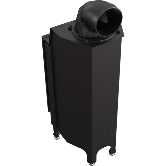 Steel Fireplace NADIA 9 KW Ø 200 - Image 4