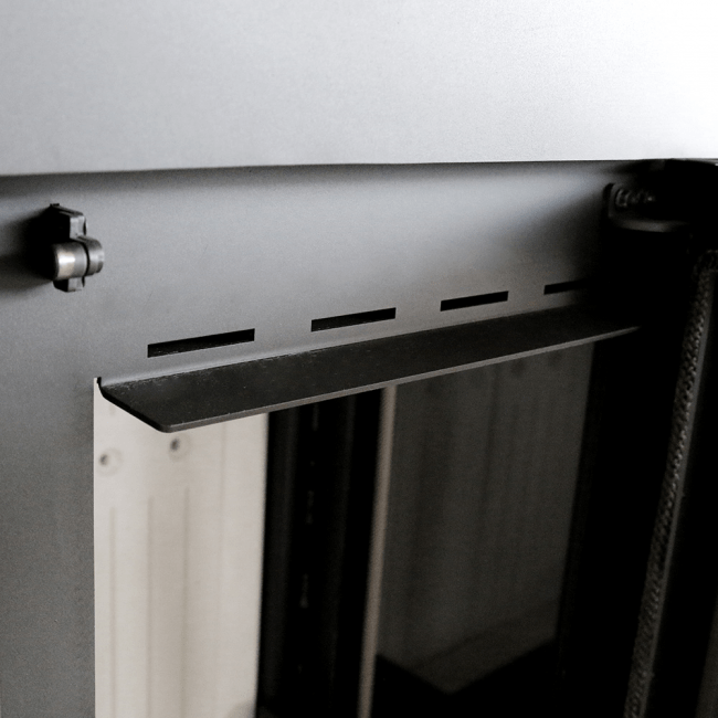 Wood Burning Steel Stove THOR Ø 150 8 KW Black - Image 5