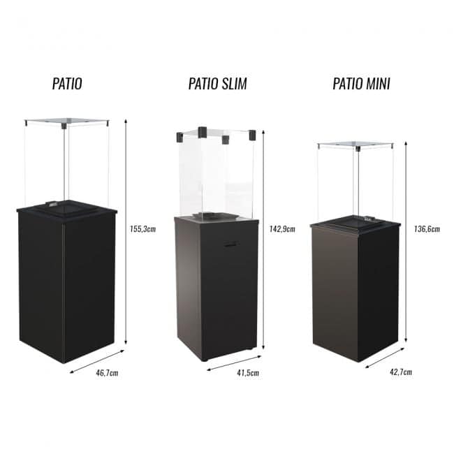 GAS HEATER PATIO SLIM WHITE/BLACK 8,2 KW MANUAL - Image 12