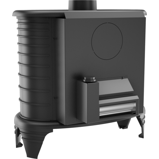 Wood burning cast iron stove K8 Turbofan Ø 130 9 kW - Image 4