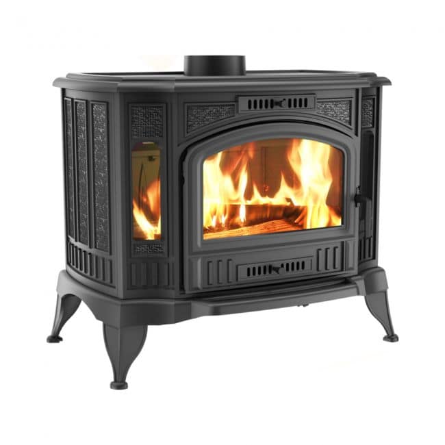 Wood burning cast iron stove K9 Automatic Air Control Ø 130/150 10 kW