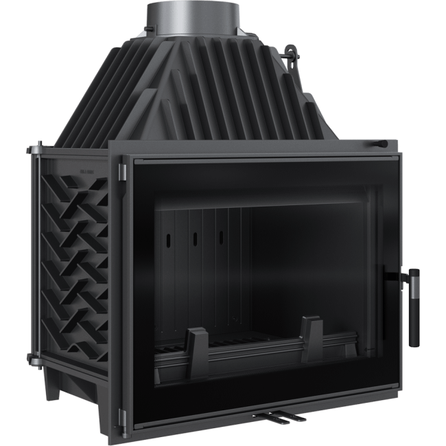 Cast Iron Fireplace ZOSIA 12 KW Ø 200
