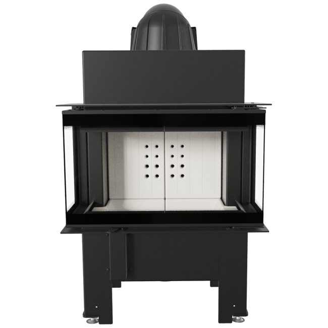 Steel Fireplace NBC 7 KW Ø 160 - Image 3