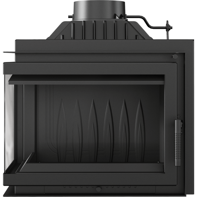 Cast Iron Fireplace SIMPLE Left/Right-Sided 6/8/15 KW Ø 200 - Image 3