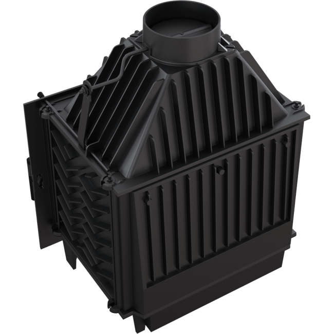 Cast Iron Fireplace ZOSIA 12 KW Ø 200 - Image 4