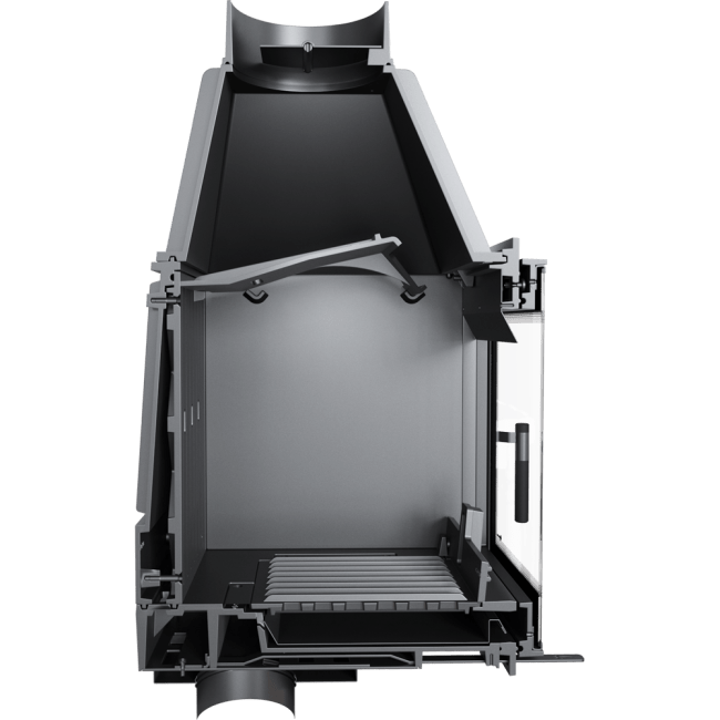 Cast Iron Fireplace ZOSIA 12 KW Ø 200 - Image 7