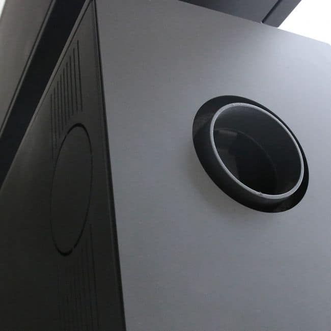 Wood Burning Steel Stove THOR Ø 150 8 KW - Image 4