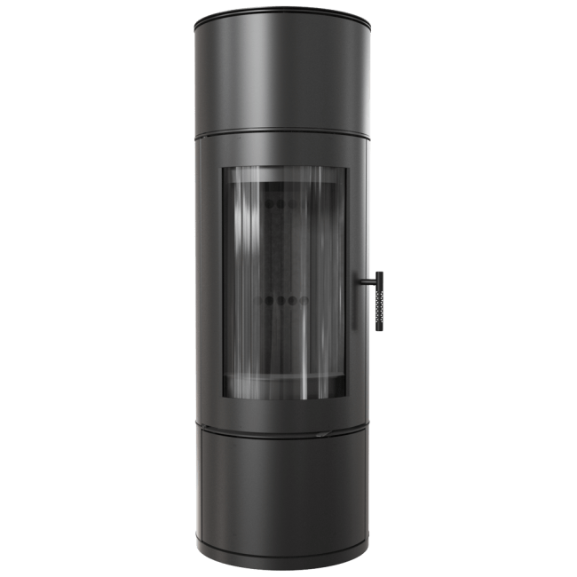 ANTARES Steel Stove Ø 150 10 KW Black Lining