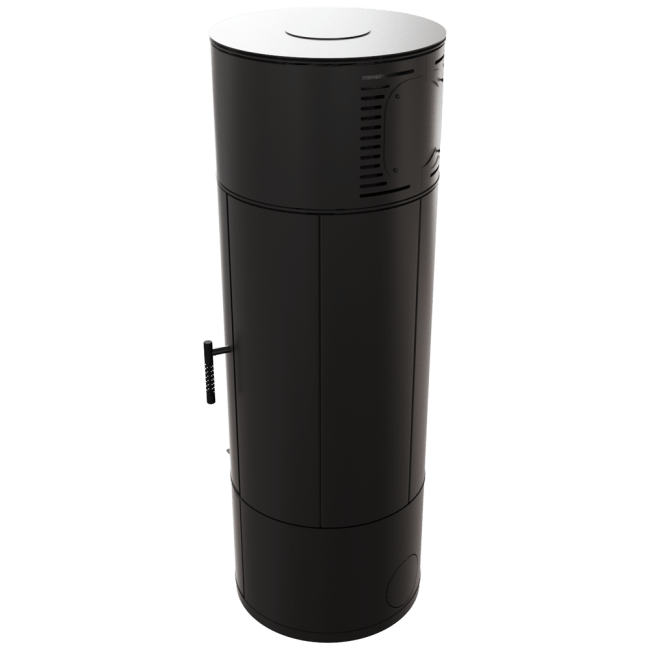 ANTARES Steel Stove Ø 150 10 KW Black Lining - Image 4