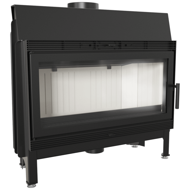 Steel Fireplace BLANKA 16 KW Ø 200