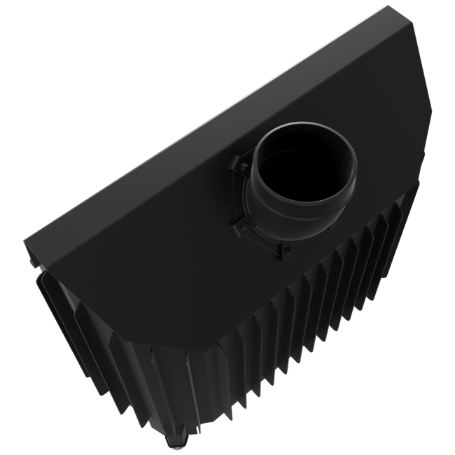 Steel Fireplace BLANKA 16 KW Ø 200 - Image 3