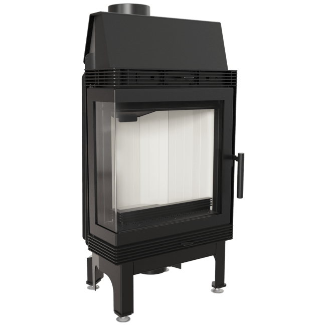 STEEL FIREPLACE BLANKA 8 KW Ø 160 left-right sided - Image 5