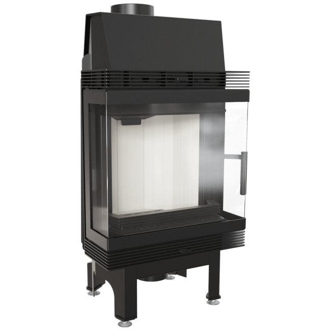 STEEL FIREPLACE BLANKA 8 KW Ø 160 left-right sided - Image 7