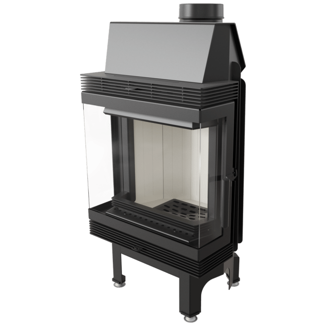 STEEL FIREPLACE BLANKA 8 KW Ø 160 left-right sided - Image 8