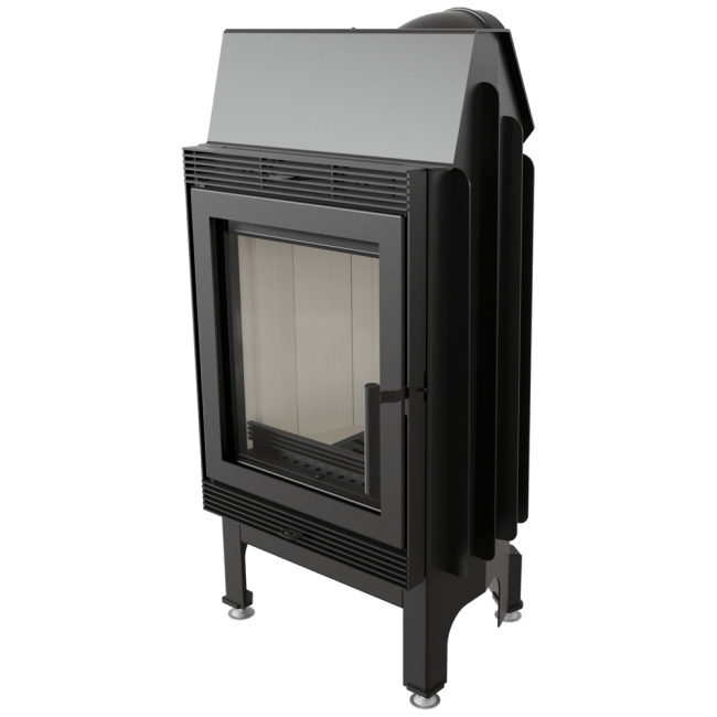 STEEL FIREPLACE BLANKA 8 KW Ø 160 left-right sided - Image 3