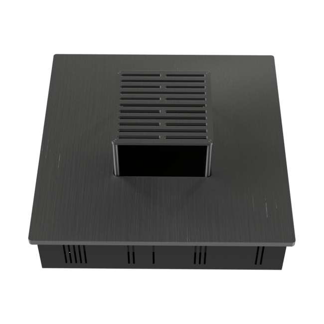 FIREPLACE WITH GRILL QUADRUM - Image 4