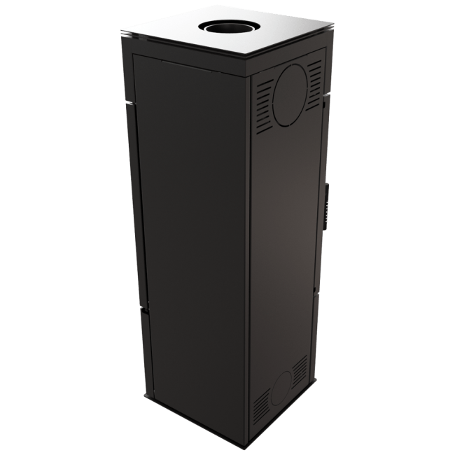 Wood Burning Steel Stove THOR Ø 150 8 KW - Image 3